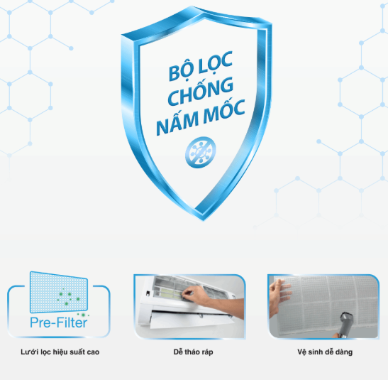 Dễ dàng vệ sinh 