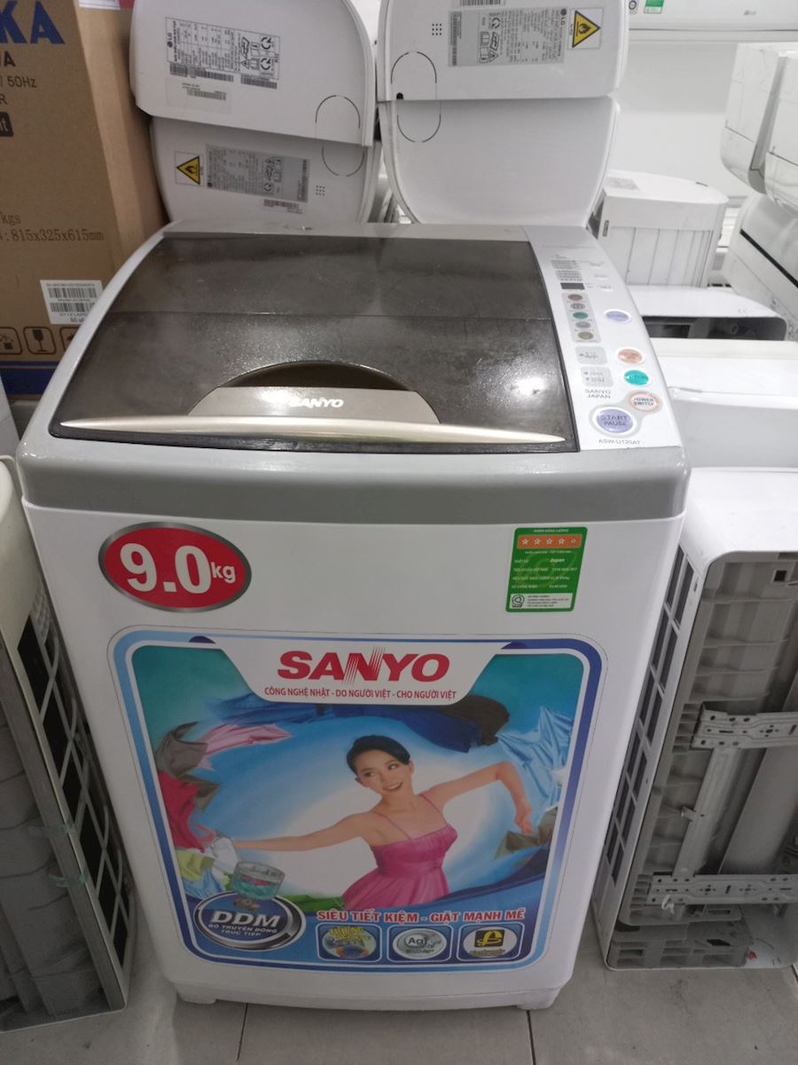 Máy giặt sanzo 9kg bao lắp đặt ,vận chuyển tận nơi