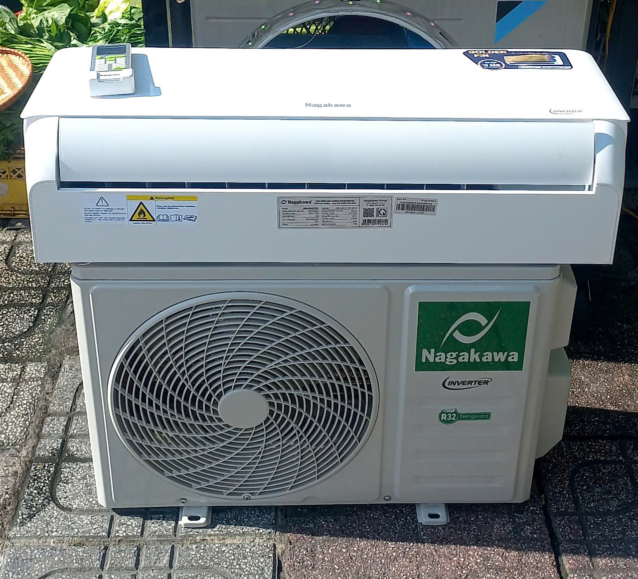 Máy lạnh nakawa 1hp inveter