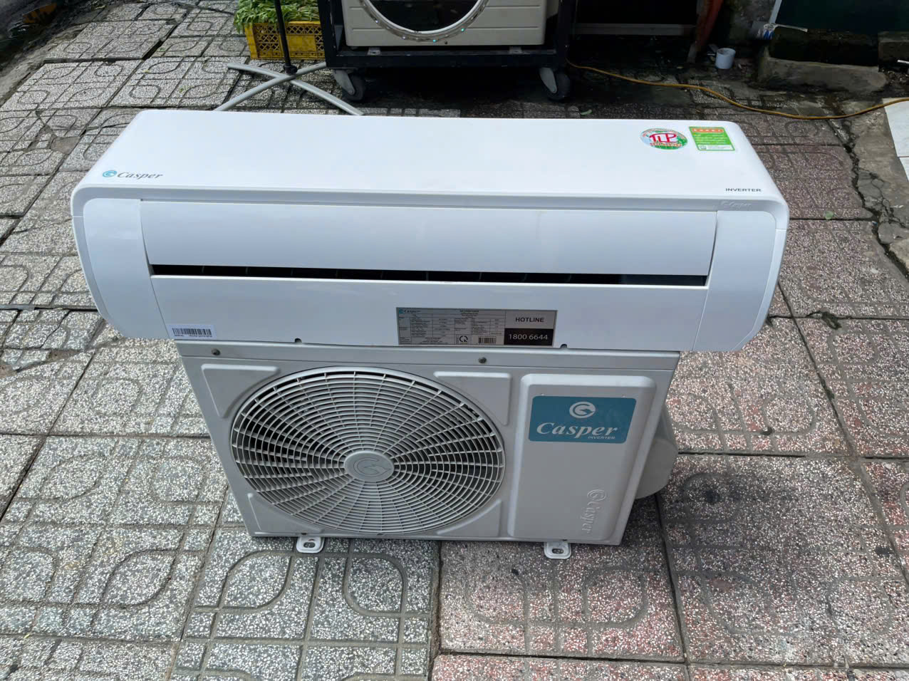 Máy lạnh capper 1hp inveter