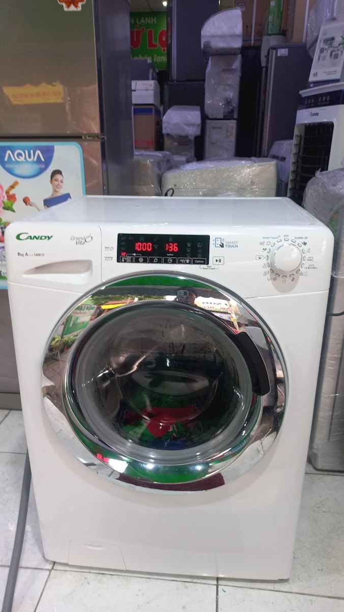 Máy giặt Candy 8kg inverter
