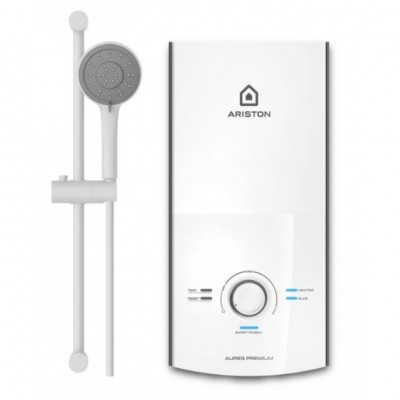Máy nước nóng  Ariston AURES PREMIUM 4.5P IVORY có bơm
